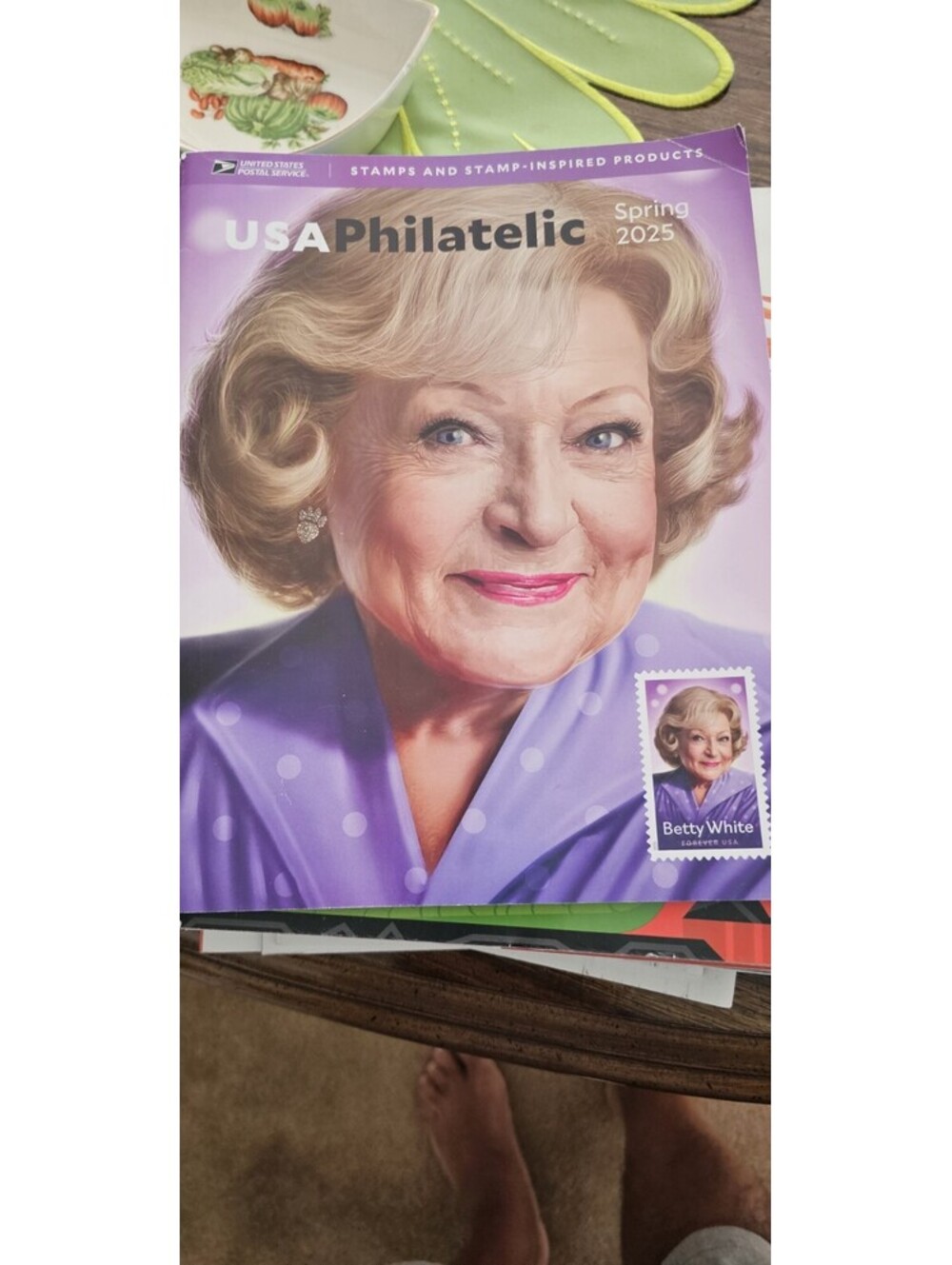 USA PHILATELIC SPRING 2025 USPS UNITED STATES POSTAL SERVICE BETTY WHITE